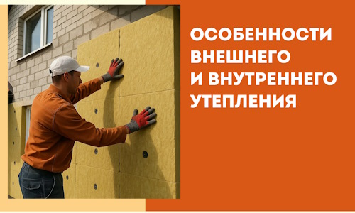 Какие особенности внешнего и внутреннего утепления в Рыбинске
