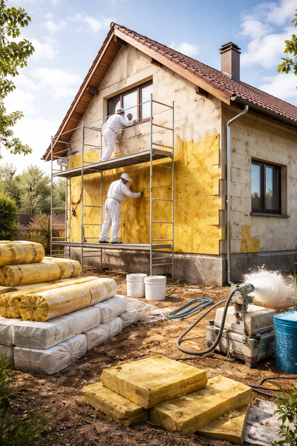 Профессиональное утепление домов в Рыбинске — тепло, надежность, экономия