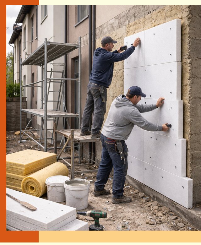 Утепление таунхауса с гарантией комфорта в Рыбинске