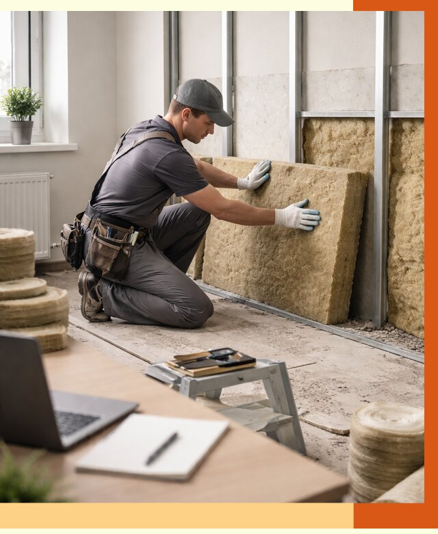 Утепление офиса в Рыбинске от 4684 руб/м2 — комплексное утепление офиса под ключ | ТепломастерРбн