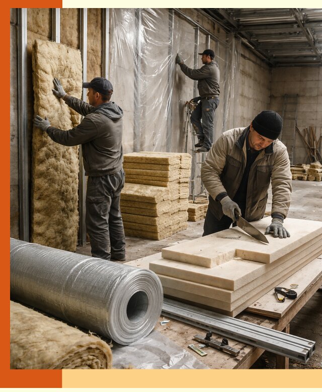 Утепление торгового склада в Рыбинске с энергоэффективными решениями