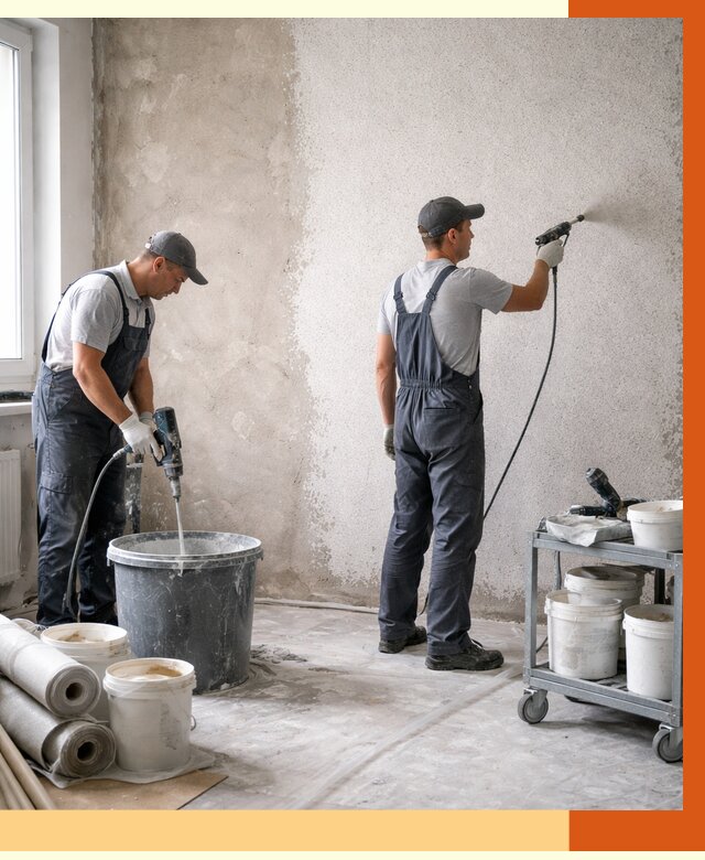 Утепление стен жидкой теплоизоляцией в Рыбинске от 4371 руб/м² | ТепломастерРбн