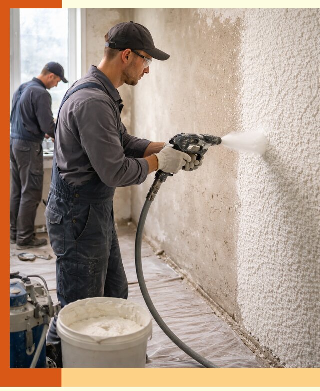 Утепление стен жидкой теплоизоляцией в Рыбинске для квартир и домов