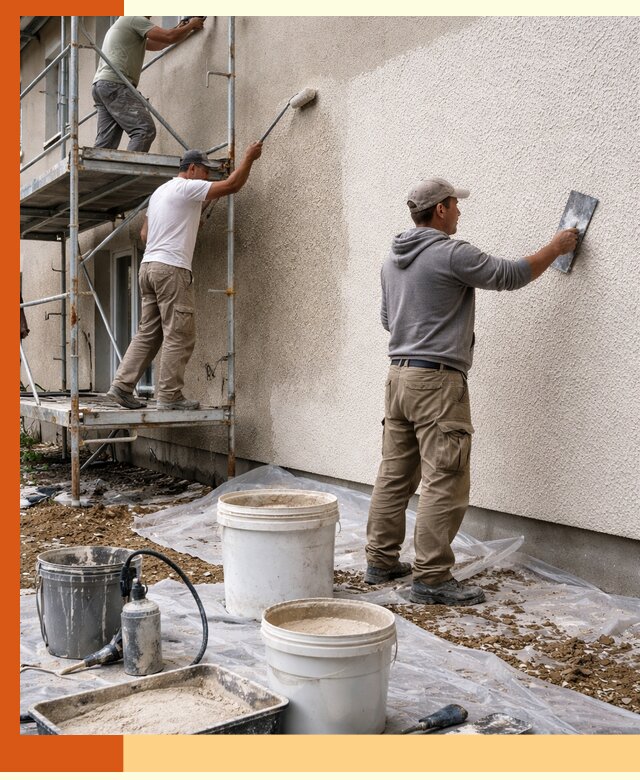 Утепление фасада жидкой пробкой в Рыбинске