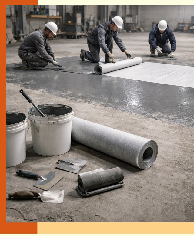 Гидроизоляция промышленного пола в Рыбинске — защита и долговечность